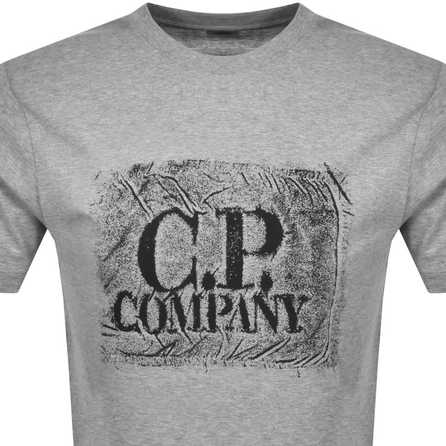 Alternative Image for ProductCP Company Logo T Shirt Grey2